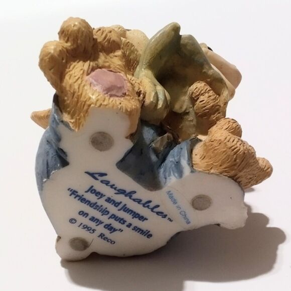 Reco Laughables Joey and Jumper Figurine – “Friendship Puts a Smile on Any Day” - Picture 6 of 6